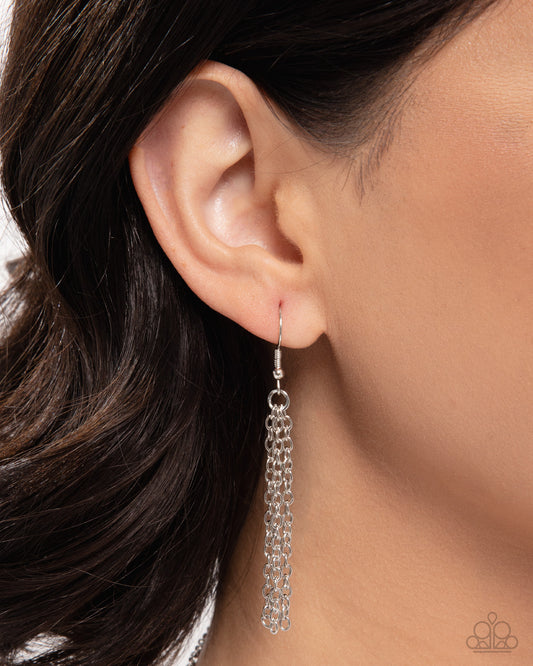 Sharp Skyscrapers - Paparazzi Necklace Image