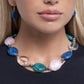 Innocent Improv - Blue - Paparazzi Necklace Image