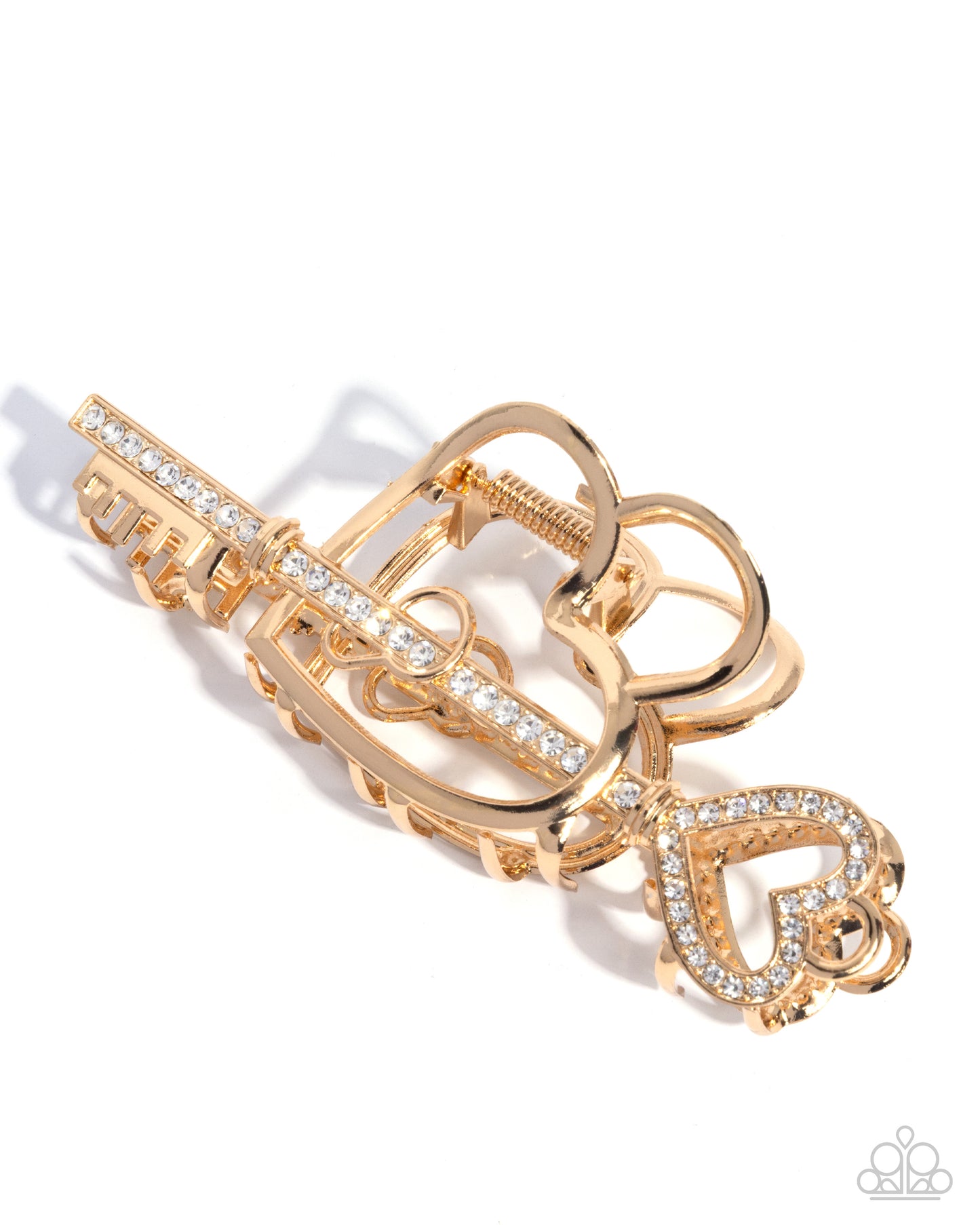 Lasting Lounge - Gold - Paparazzi Hair Accessories Image