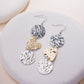 Hammered Haze - Paparazzi Earring Image