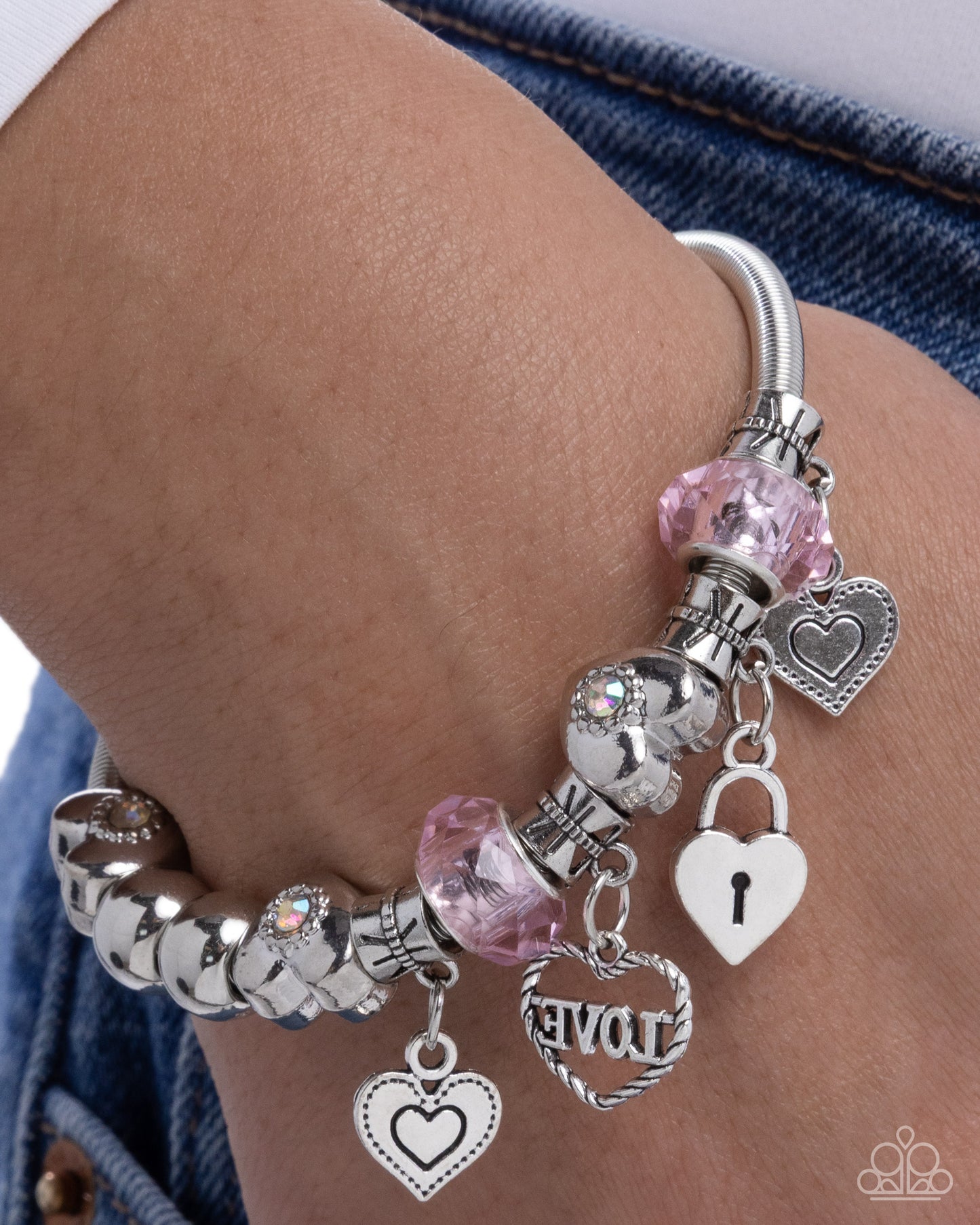 Cascading Cupid - Paparazzi Bracelet Image