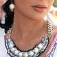 Timeless Tweed - Black - Paparazzi Necklace Image