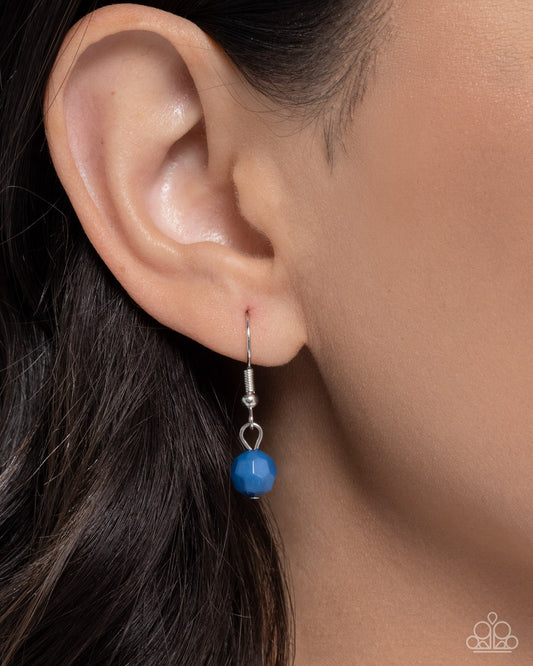 Singular Sparrow - Blue - Paparazzi Necklace Image