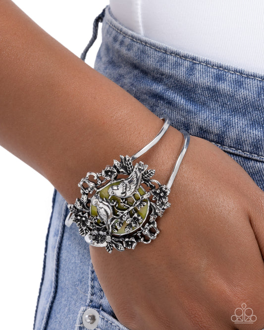 Springtime Sparrow - Yellow - Paparazzi Bracelet Image