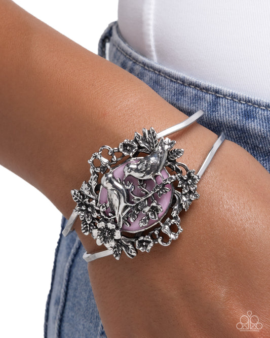 Springtime Sparrow - Pink - Paparazzi Bracelet Image