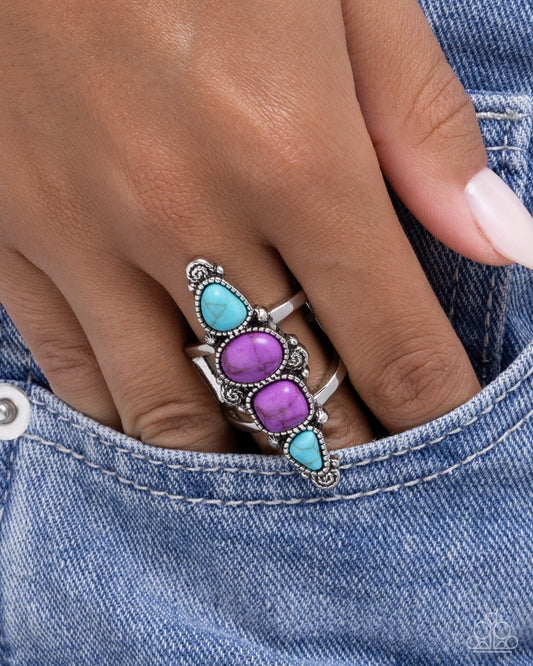 Suitably Santa Fe - Paparazzi Ring Image
