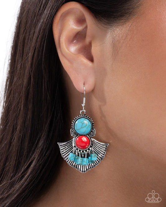 Expecting Adventure - Paparazzi Earring Image