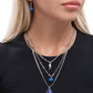 Angelic Anthem - Blue - Paparazzi Necklace Image