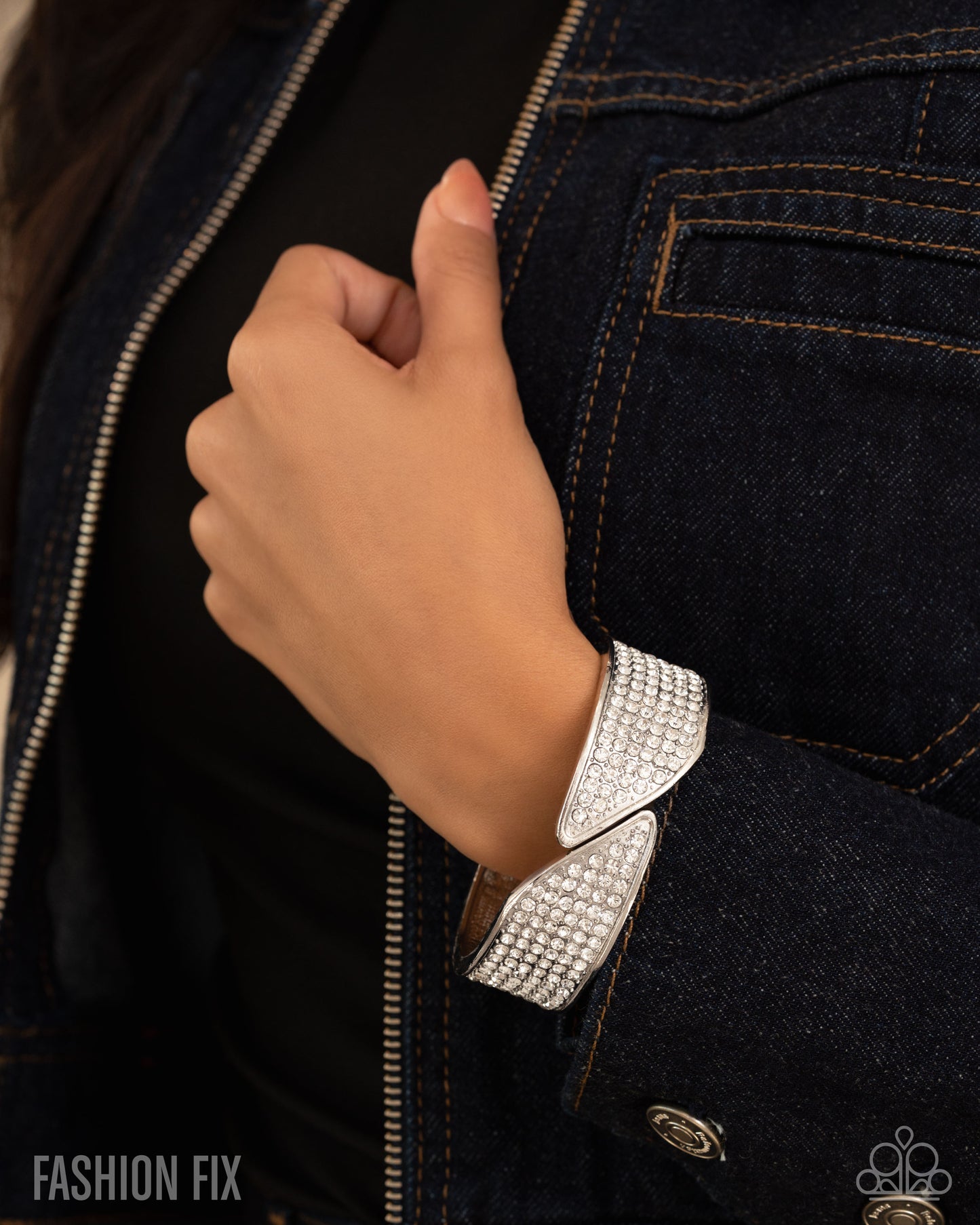 Fierce On Fleek - White - Paparazzi Bracelet Image