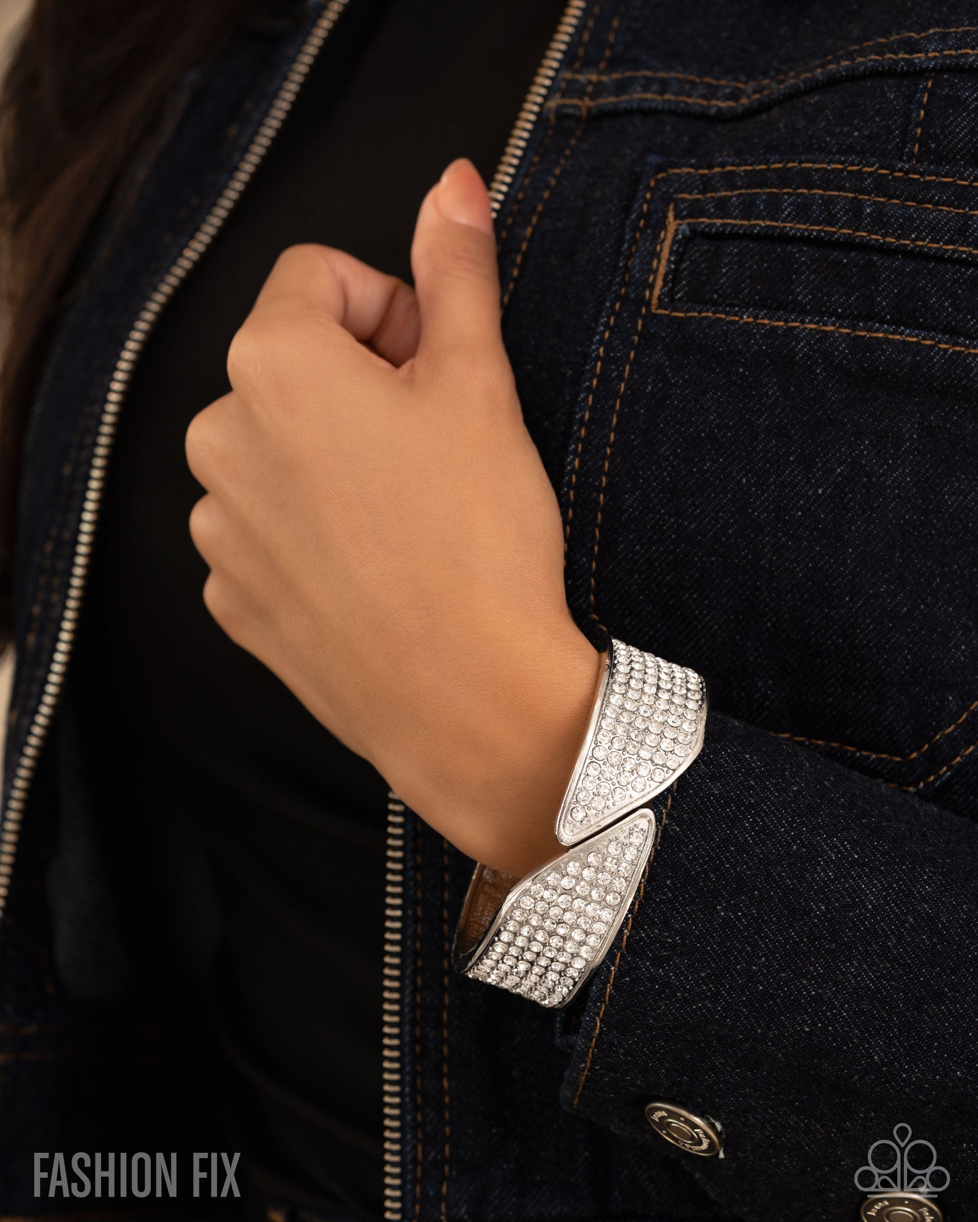 Fierce On Fleek - White - Paparazzi Bracelet Image