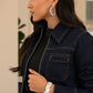 Fierce On Fleek - White - Paparazzi Bracelet Image