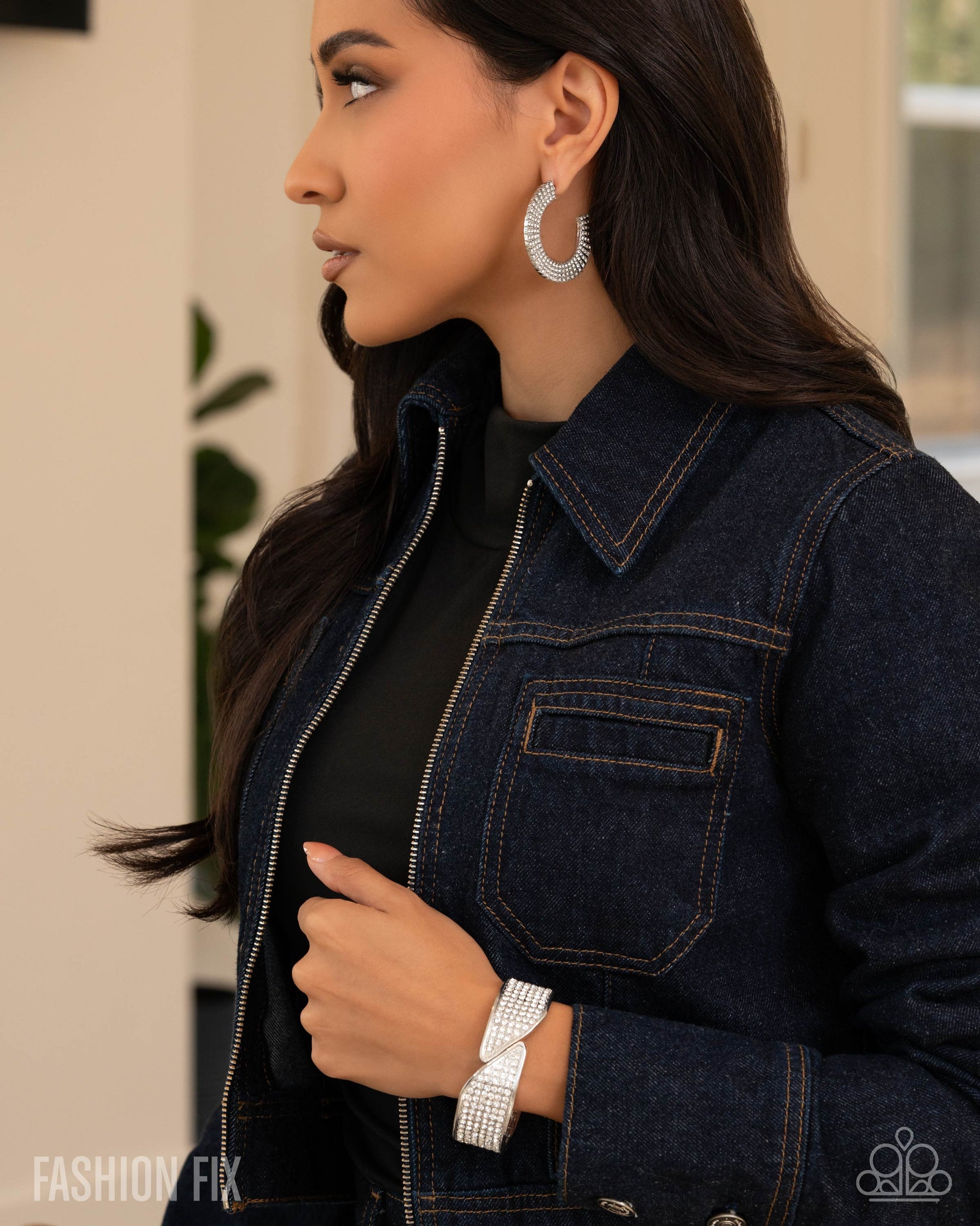 Fierce On Fleek - White - Paparazzi Bracelet Image