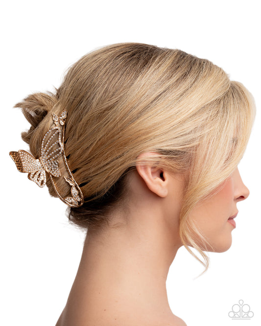 Butterfly Banter - Paparazzi Hair Accessories Image