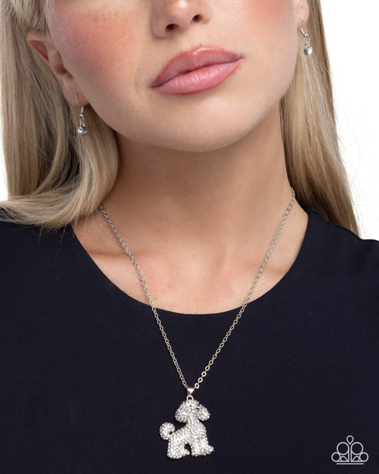 Particular Poodle - Paparazzi Necklace Image
