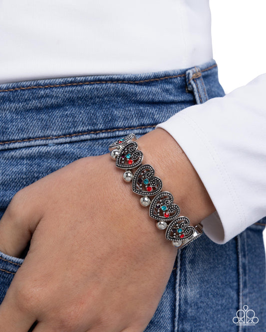 Historic Heartthrob - Paparazzi Bracelet Image
