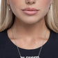 Blessed Benefit - White - Paparazzi Necklace Image