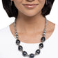 Earthy Filter - Black - Paparazzi Necklace Image