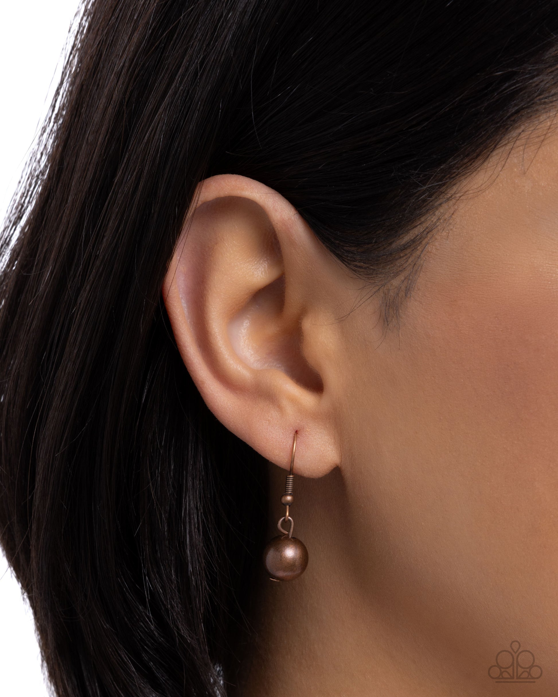 Extroverted Ease - Copper - Paparazzi Necklace Image