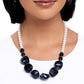 Bubbly Backstage - Black - Paparazzi Necklace Image
