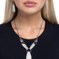 Handcrafted Hierarchy - Silver - Paparazzi Necklace Image