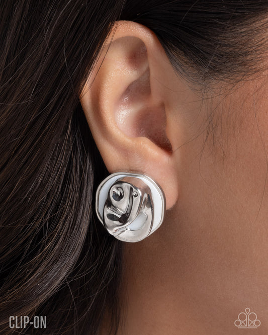 Corporate Chic - Paparazzi Earring Image