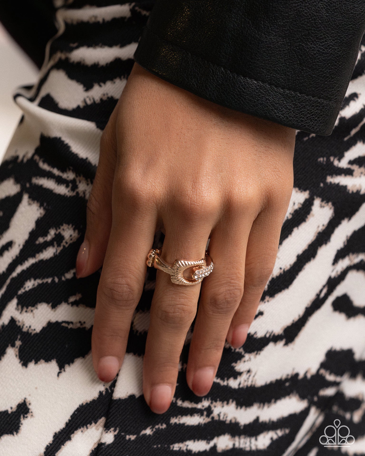 Captivating Confidence - Gold - Paparazzi Ring Image