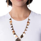 Triangle Tapestry - Paparazzi Necklace Image