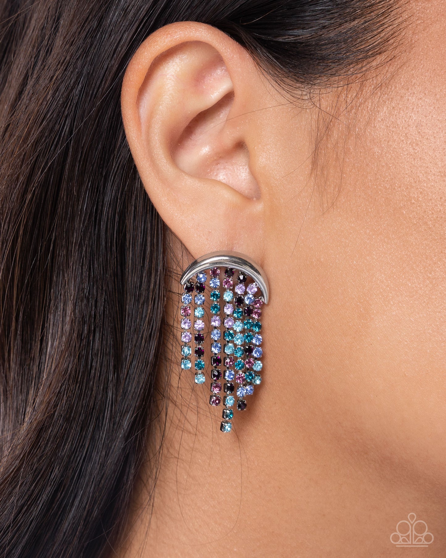 Fractal Fringe - Earrings - Paparazzi Earring Image