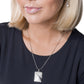 Dazzling Discord - White - Paparazzi Necklace Image