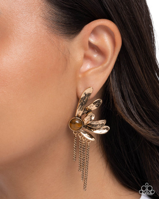 Sentimental Season - Paparazzi Earring Image