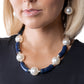 Malibu Memory - Blue - Paparazzi Necklace Image