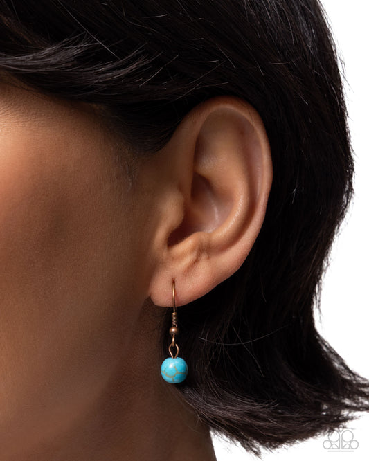 Ephemeral Element - Copper - Paparazzi Necklace Image