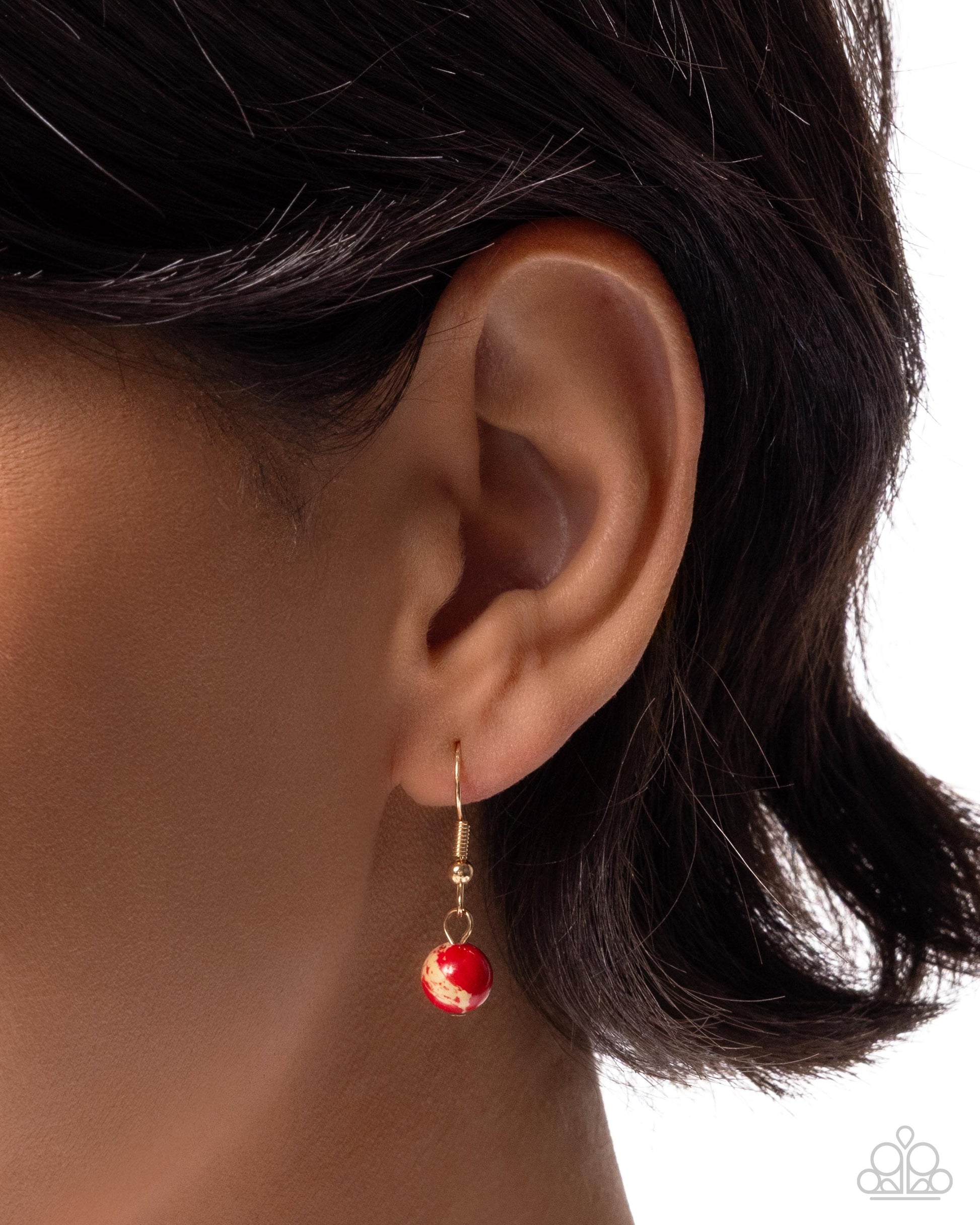 Ephemeral Element - Red - Paparazzi Necklace Image