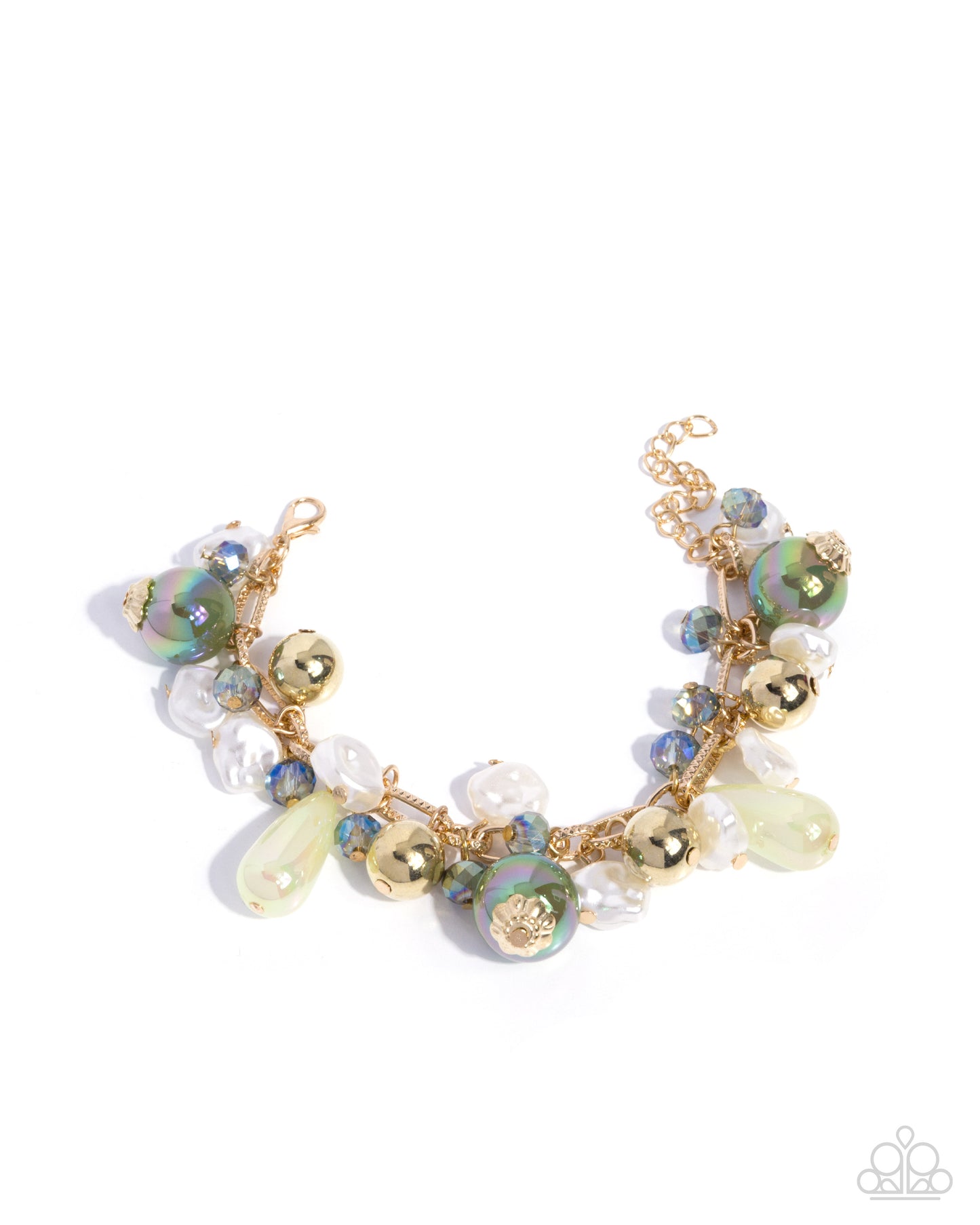 Dreamy Duet - Green - Paparazzi Product Image