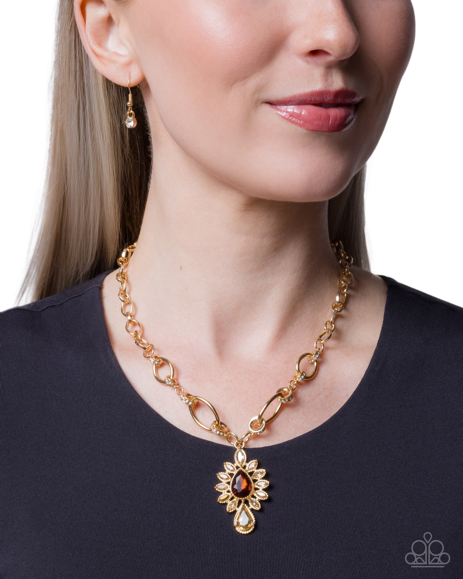 Standout Strut - Brown - Paparazzi Necklace Image