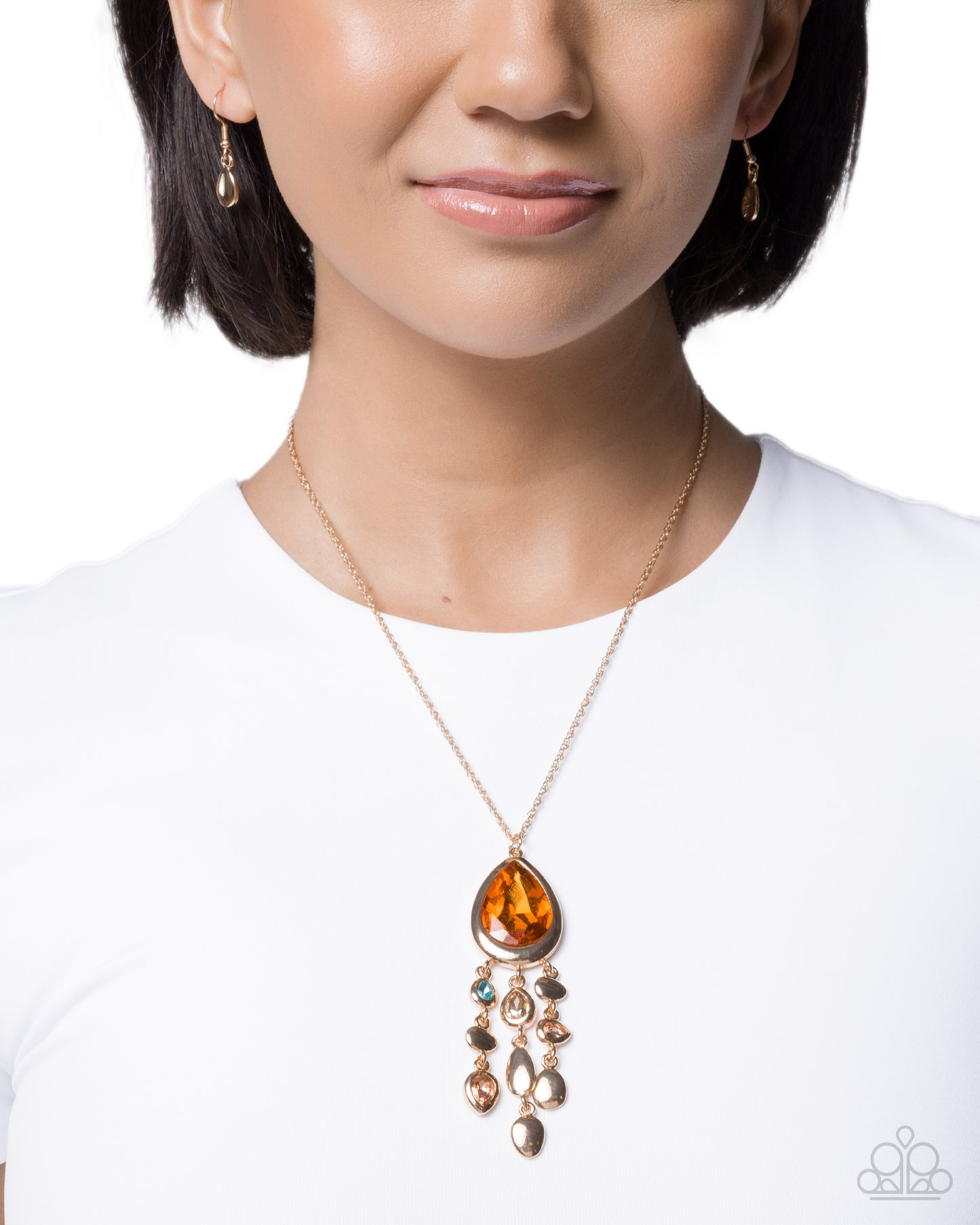 Oval Observation - Paparazzi Necklace Image