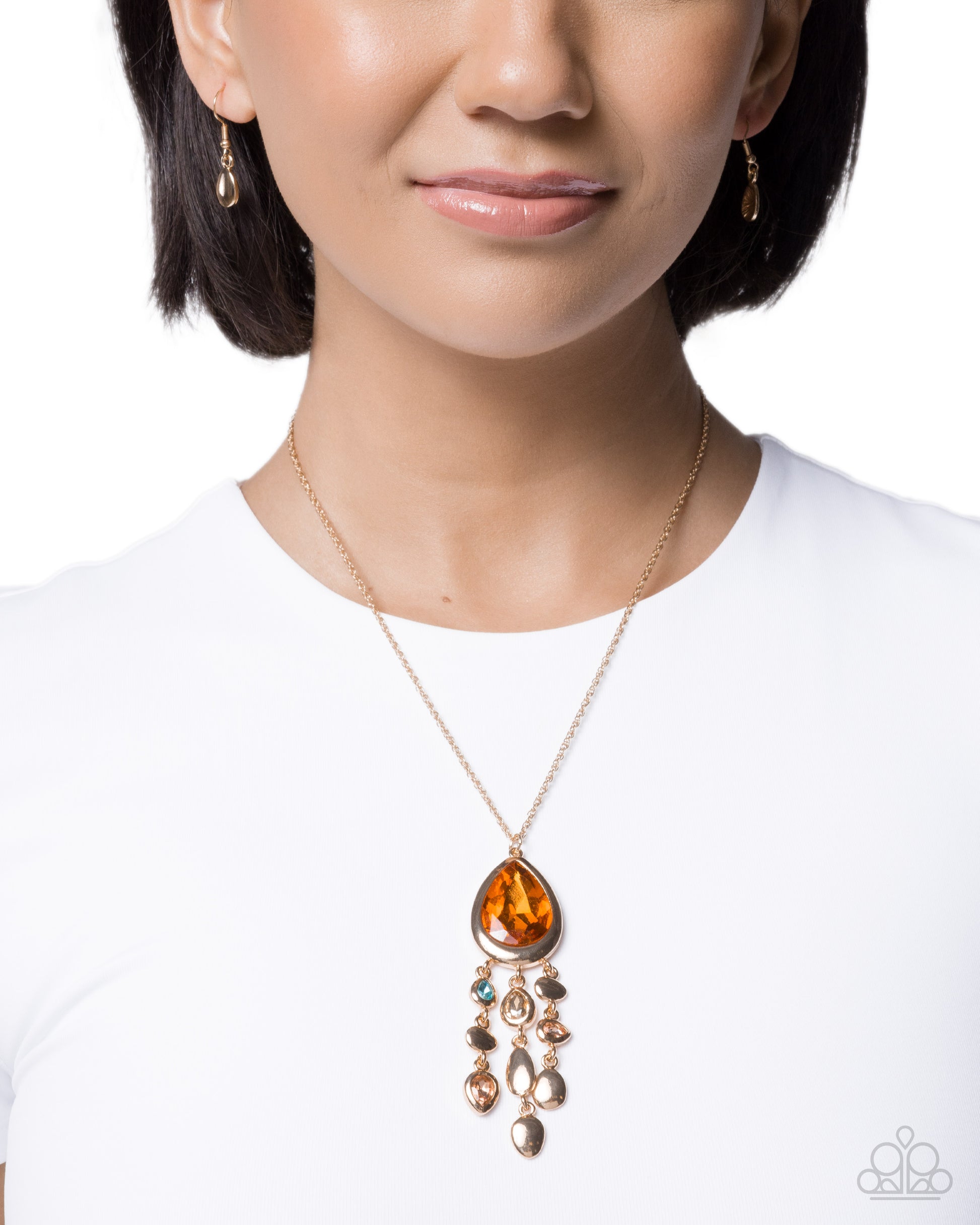 Oval Observation - Paparazzi Necklace Image