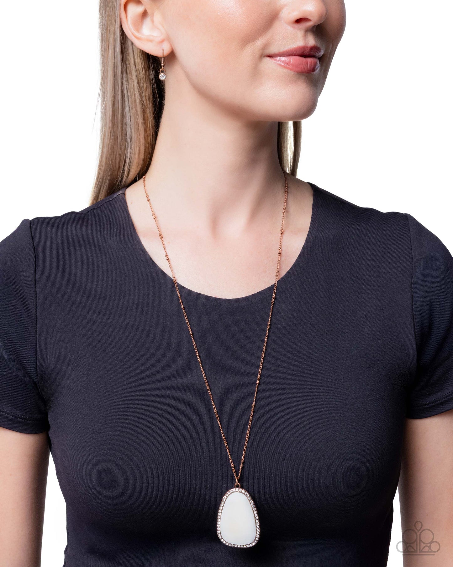 Fair Fringe - Copper - Paparazzi Necklace Image