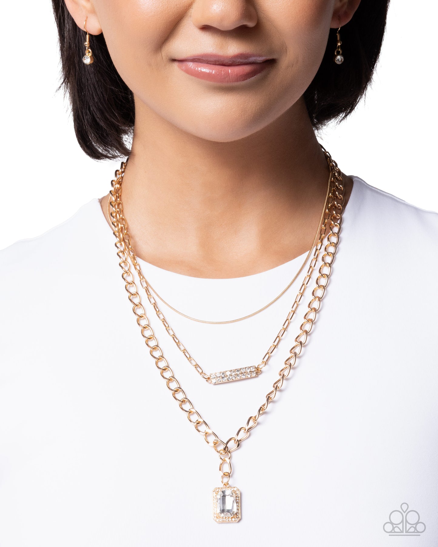 Stable Shimmer - Paparazzi Necklace Image