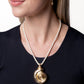 Coastal Chance - Gold - Paparazzi Necklace Image