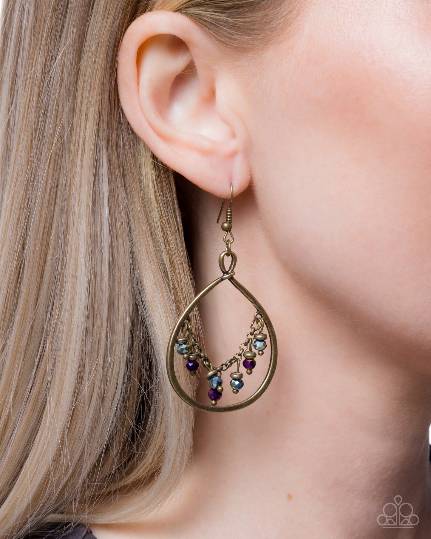 Flashback Fringe - Paparazzi Earring Image