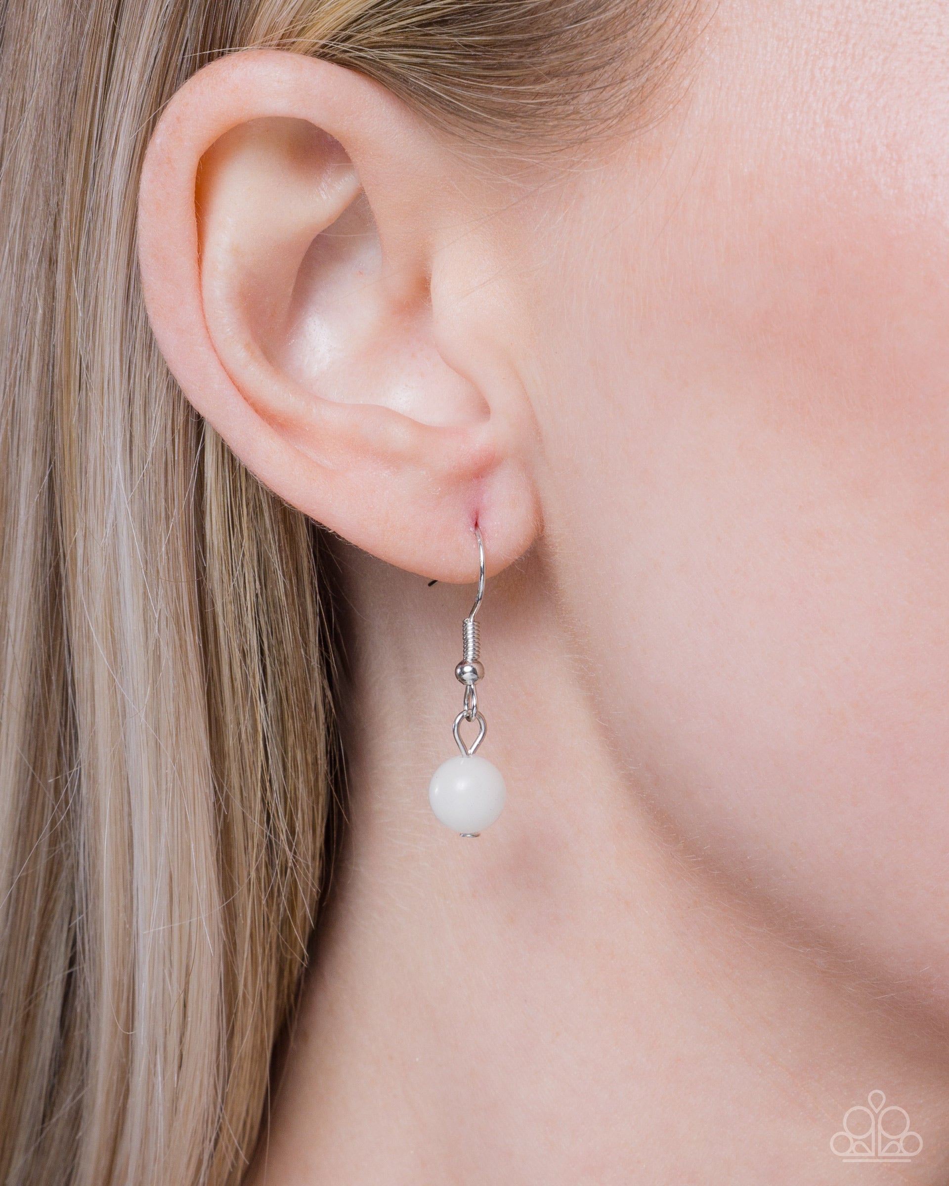 Sonoran Symphony - White - Paparazzi Necklace Image