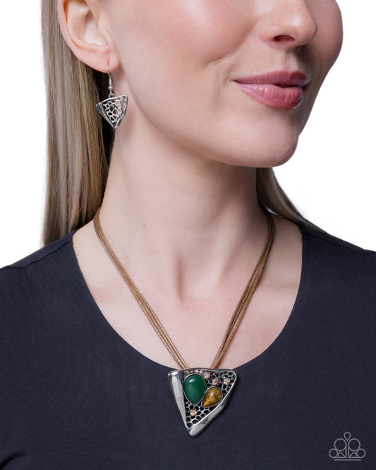 Runaway Rusticity - Paparazzi Necklace Image