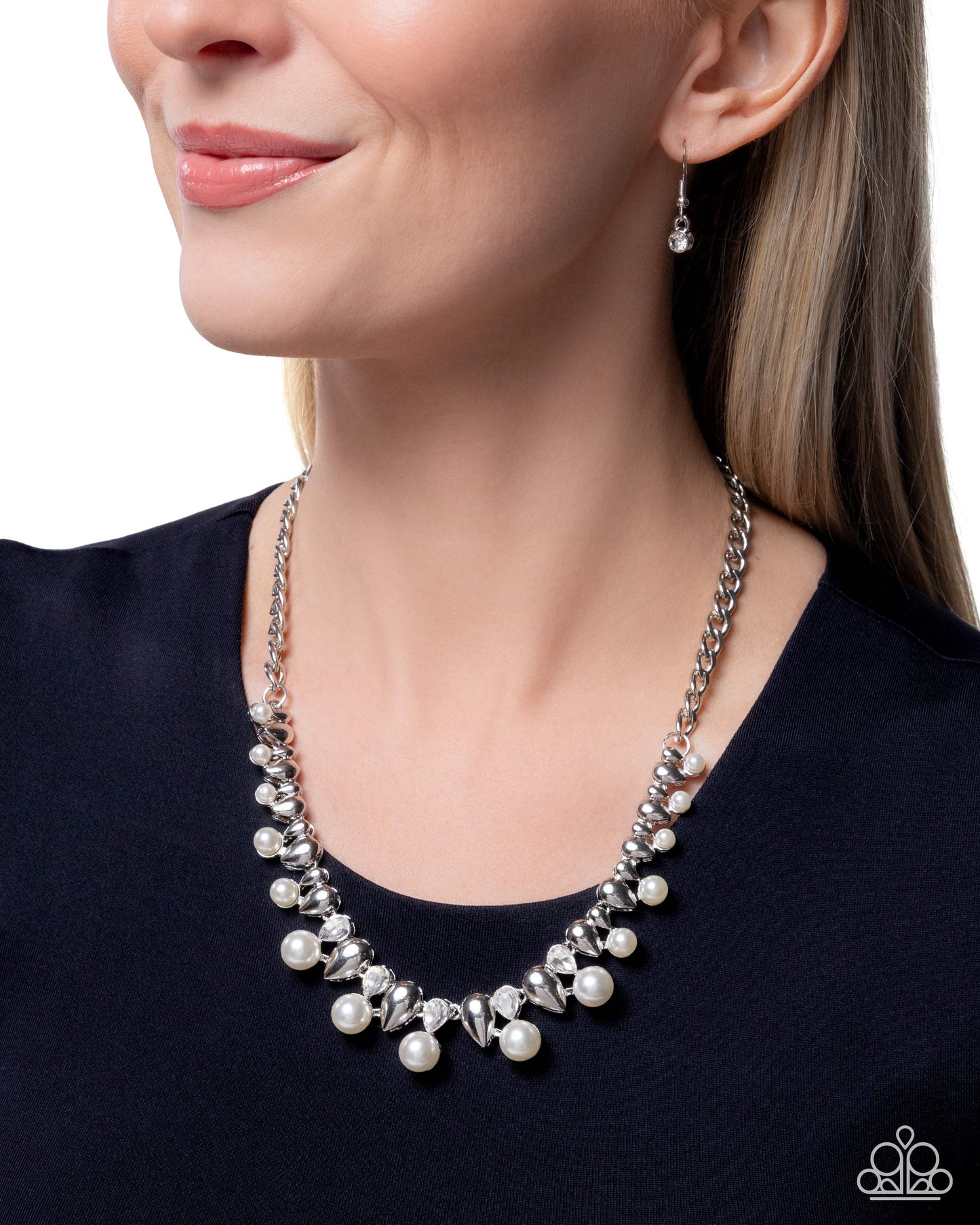 Tactile Teardrops - Paparazzi Necklace Image