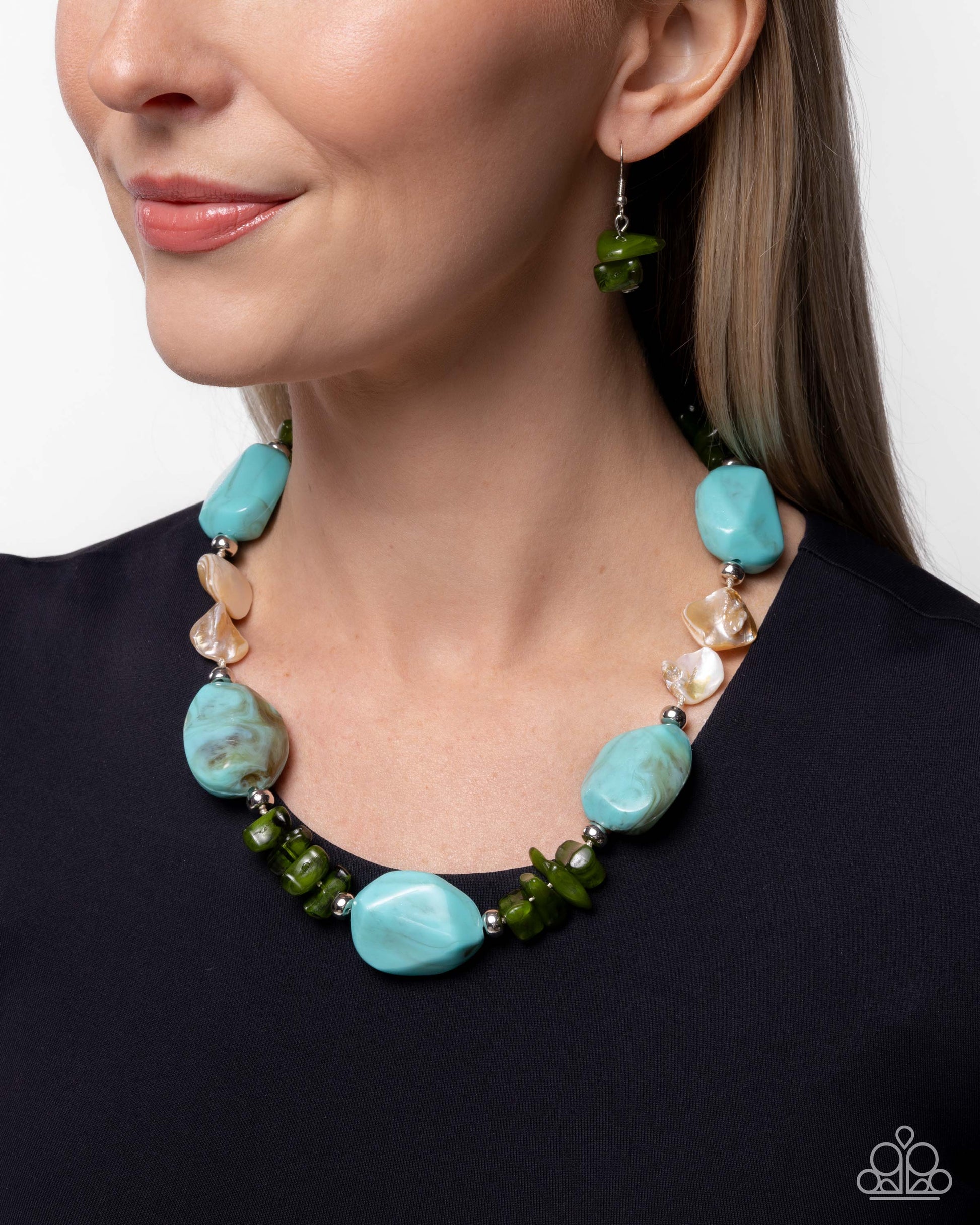 Coastal Cha Cha - Paparazzi Necklace Image
