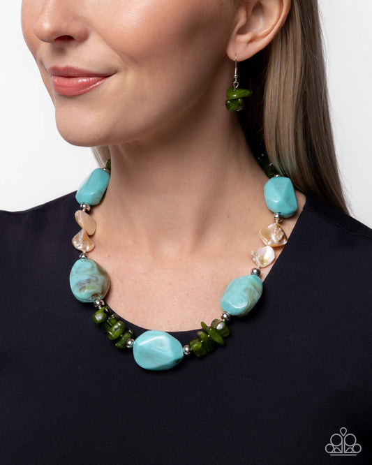 Coastal Cha Cha - Paparazzi Necklace Image