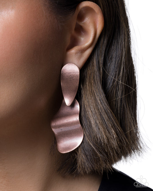 Abstract Acclaim - Paparazzi Earring Image