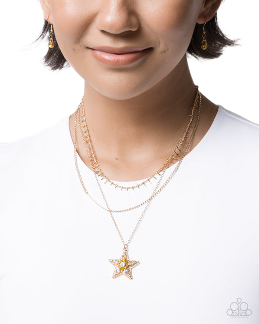 Celestial Compliment - Paparazzi Necklace Image