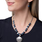 Seafaring Season - Blue - Paparazzi Necklace Image