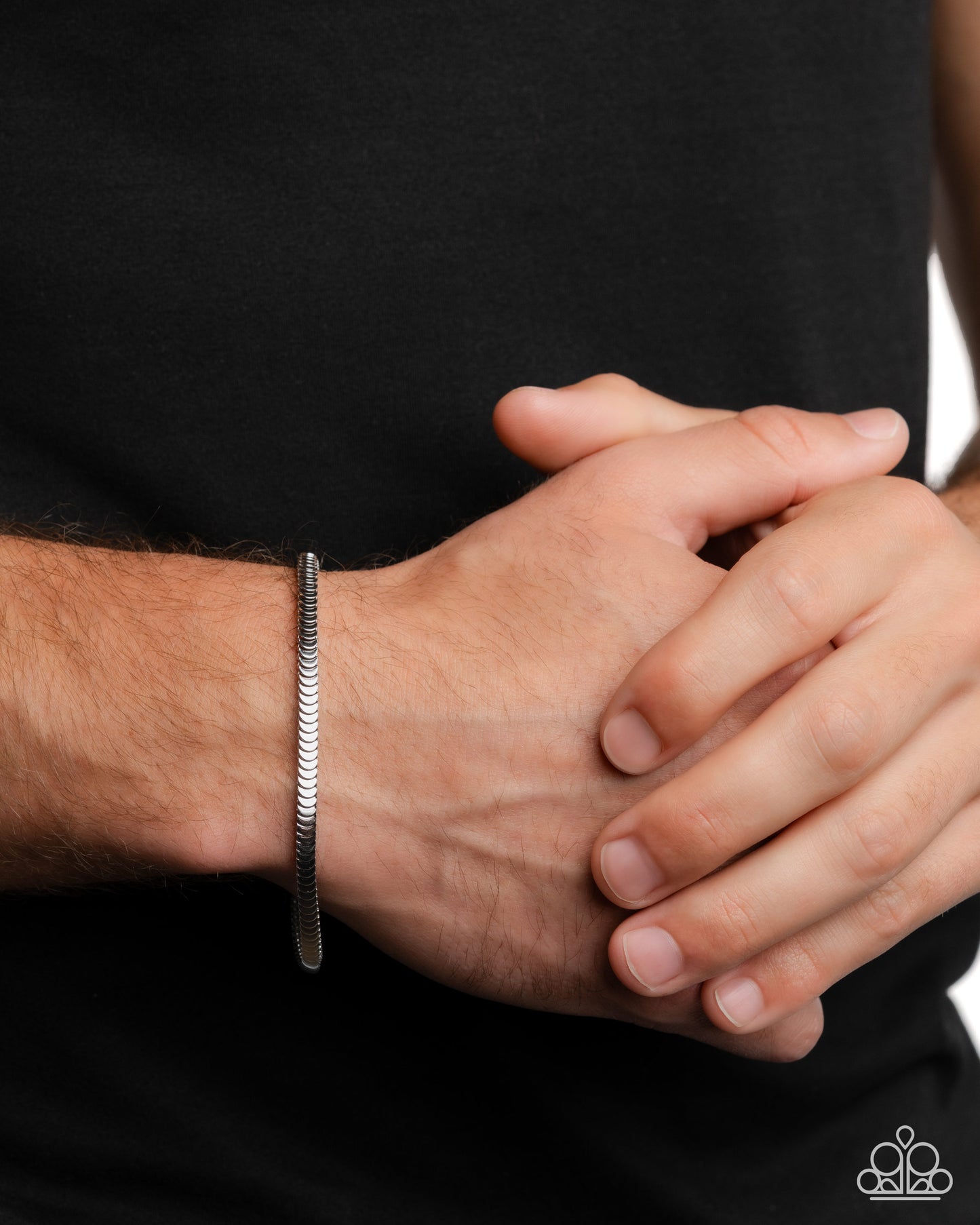 Refreshing Debut - Silver - Paparazzi Bracelet Image